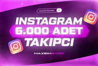 [Ömür Boyu Garantili] 6000 Instagram Takipçi 