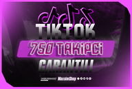 [Ömür Boyu Garantili] 750 Takipçi TİKTOK