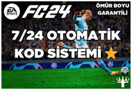 7/24 Oto Kod Sistemi FC 24 Sınırsız Garanti