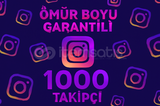⚡ÖMÜR BOYU GARANTİLİ - İNSTAGRAM 1000 TAKİPÇİ⚡ 