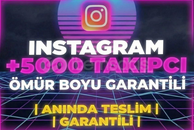 ⭐[ÖMÜR BOYU GARANTİLİ] İNSTAGRAM 5000 TAKİPÇİ ⭐