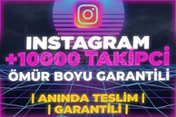 ⭐[ÖMÜR BOYU GARANTİLİ] İNSTAGRAM 10000 TAKİPÇİ ⭐
