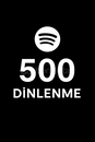 Ömür Boyu Garantili Spotify 500 Dinlenme