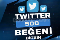 Ömür Boyu Garantili - Twitter 500 Beğeni