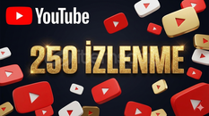 (ÖMÜR BOYU GARANTİLİ) YOUTUBE 250 İZLENME (ÖMÜR BOYU GARANTİLİ) YOUTUBE 250 İZLENME