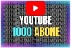 ⭐GARANTİLİ⭐YOUTUBE KALİTELİ 1000 ABONE