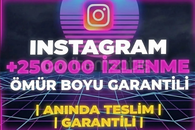 ⭐[ÖMÜR BOYU] İNSTAGRAM 250000 İZLENME⭐