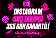 [365 GÜN GARANTİ] İnstagram 500 Takipçi