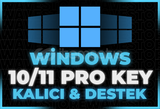 [ÖMÜR BOYU!]⭐Windows 10/11 Pro Key⭐