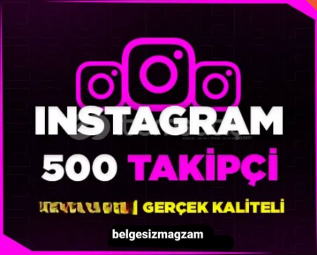 İnstagram 500 Takipçi 365 Gün Garantili İnstagram 500 Takipçi 365 Gün Garantili