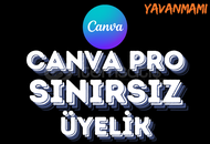 [Ömürlük] Canva Pro | Kendi Hesabınıza