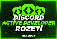 [Ömürlük] Discord Active Developer Rozeti 