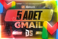 ⭐[ÖMÜRLÜK] Gmail 5 Adet Hesap + Garantili⭐