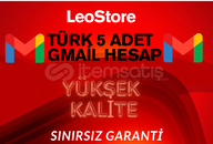 ÖMÜRLÜK GMAİL (5 ADET) | SORUNSUZ