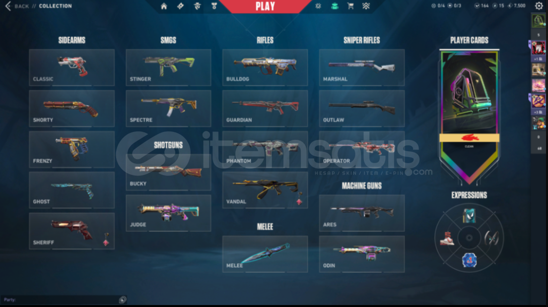 VCT Lock in / VCT Karambit / Champions 23 Hesap VCT Lock in / VCT Karambit / Champions 23 Hesap