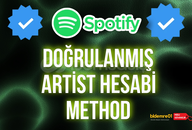 ONAYLANMIŞ ARTİST HESABİ METHOD