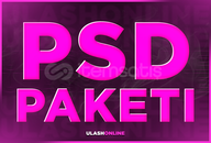 ⭐4 ADET PSD PAKETİ⭐