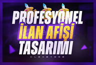 ✨PROFESYONEL İlan Afişi Tasarımı | Onaylı✨