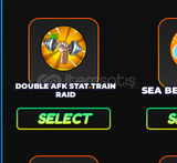 One Fruit Double AFK Stat Train Raid
