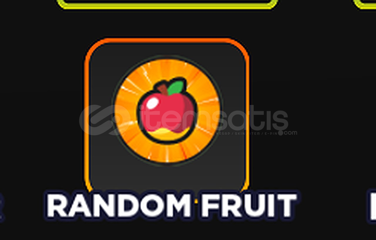 One Fruit Random Fruit One Fruit Random Fruit