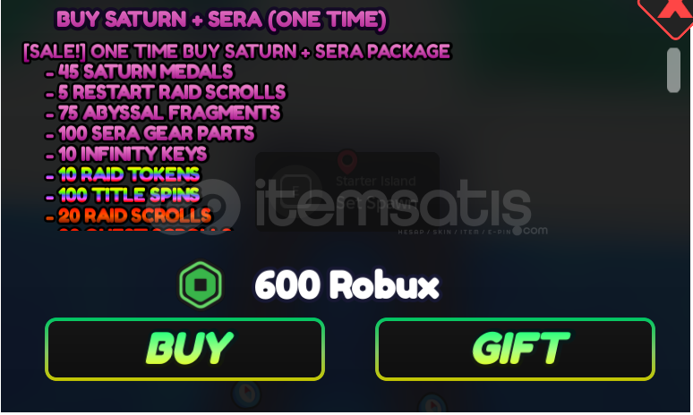 ONE FRUIT Saturn + Sera Package ONE FRUIT Saturn + Sera Package