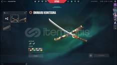 Oni Katana + Kuronami Vandal Fırsat Hesap