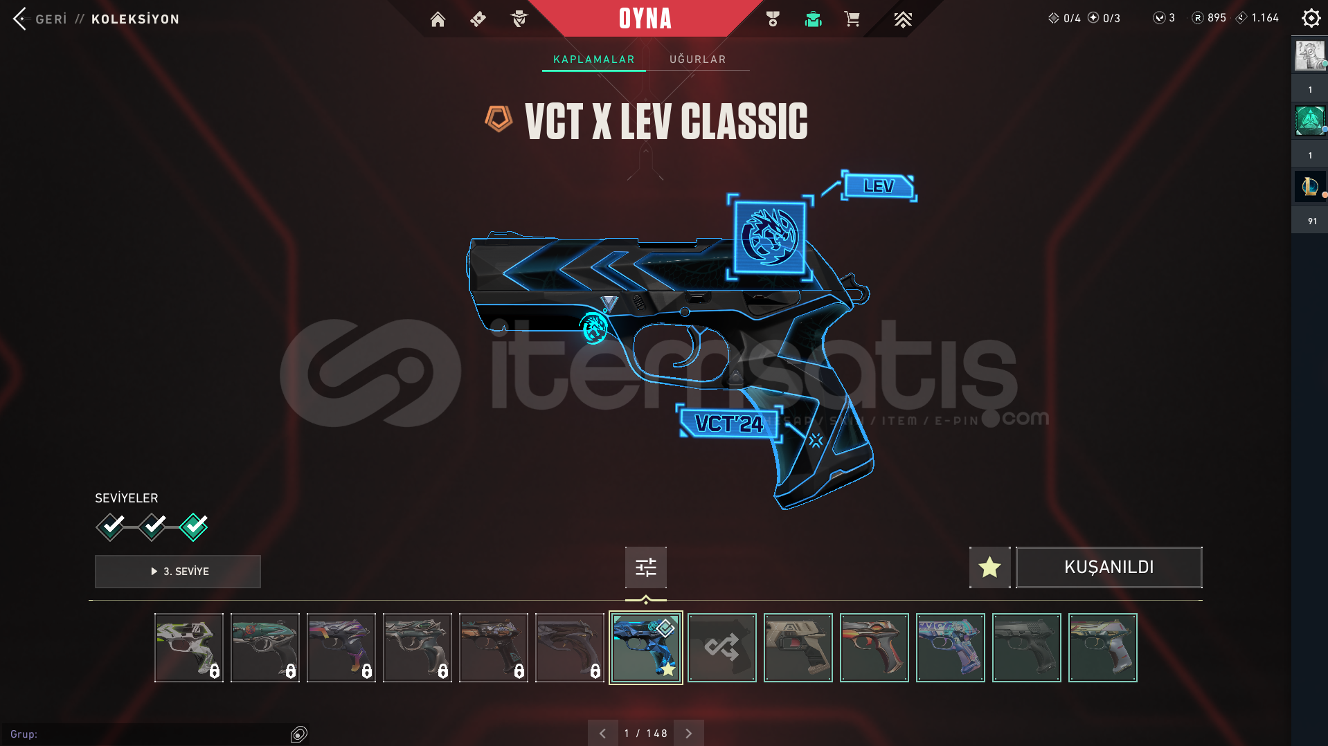 ✨ONİ VANDAL✨VCT25 LEV CLASSİC✨FATİH GHOST✨ ✨ONİ VANDAL✨VCT25 LEV CLASSİC✨FATİH GHOST✨