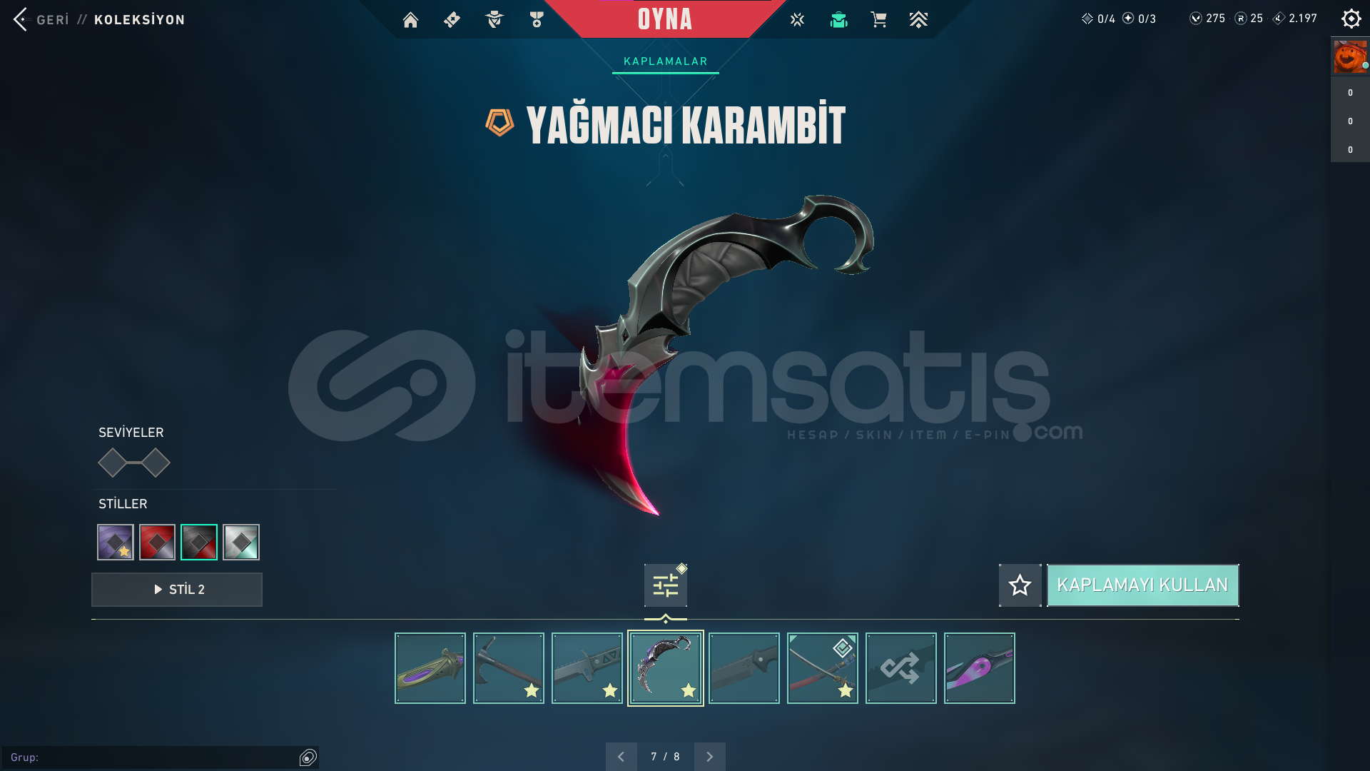 Onimaru Kunitsuna Yağmacı Karambit Seri Balta Onimaru Kunitsuna Yağmacı Karambit Seri Balta
