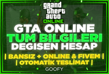 ⭐[ONLİNE+FiveM] GTA 5 ONLİNE EPİC GARANTİLİ⭐