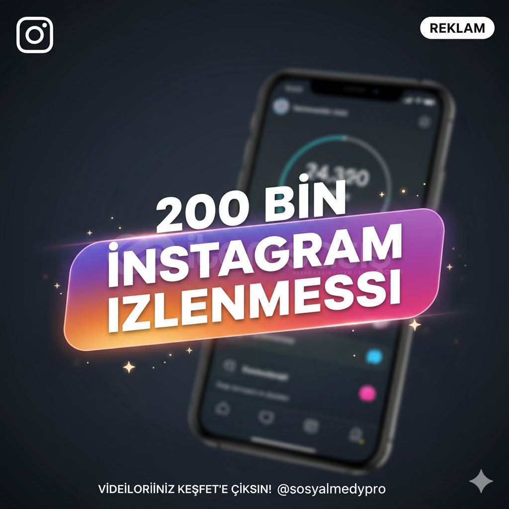 ONLİNE SERVİS⭐ Instagram 200.000 İzlenme ONLİNE SERVİS⭐ Instagram 200.000 İzlenme