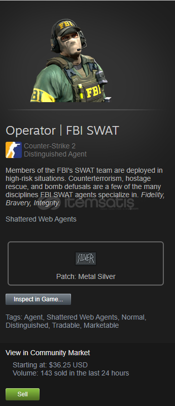 Operator | FBI SWAT Operator | FBI SWAT