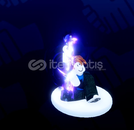 Orbital (Nebula Yoru) Emote | Blade Ball