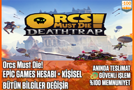 ⭐️Orcs Must Die! Epic Hesabı❤️Mail Değişen❤️
