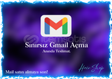 ⭐ SINIRSIZ GMAIL AÇMA METHODU ⭐