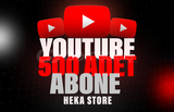 ⭐[ORGANIK] 500 ABONE YOUTUBE GERÇEK⭐