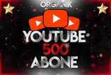 ⭐[ORGANIK]⭐ 500 YOUTUBE ABONE