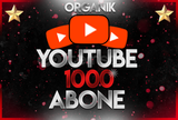 ⭐[ORGANIK]⭐ 1000 YOUTUBE ABONE