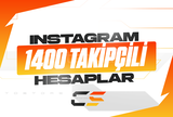 ⭐[ORGANİK] 1400 ORGANİK TAKİPÇİLİ HESAP