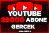 ⭐[ORGANIK] 25000 ABONE YOUTUBE