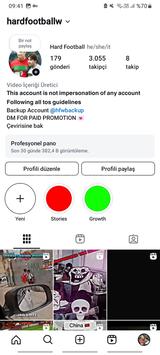 Organik 3K Takipçili Aktif Instagram Hesabı 