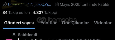 (Organik) 4.8 K organik kadın X hesbabı