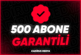 ✨[ORGANİK] 500 ABONE YOUTUBE✨