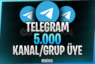 ORGANIK | 5000 TELEGRAM ÜYE