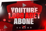 ✨ [ORGANİK]✨GERÇEK 1000 Youtube Abone