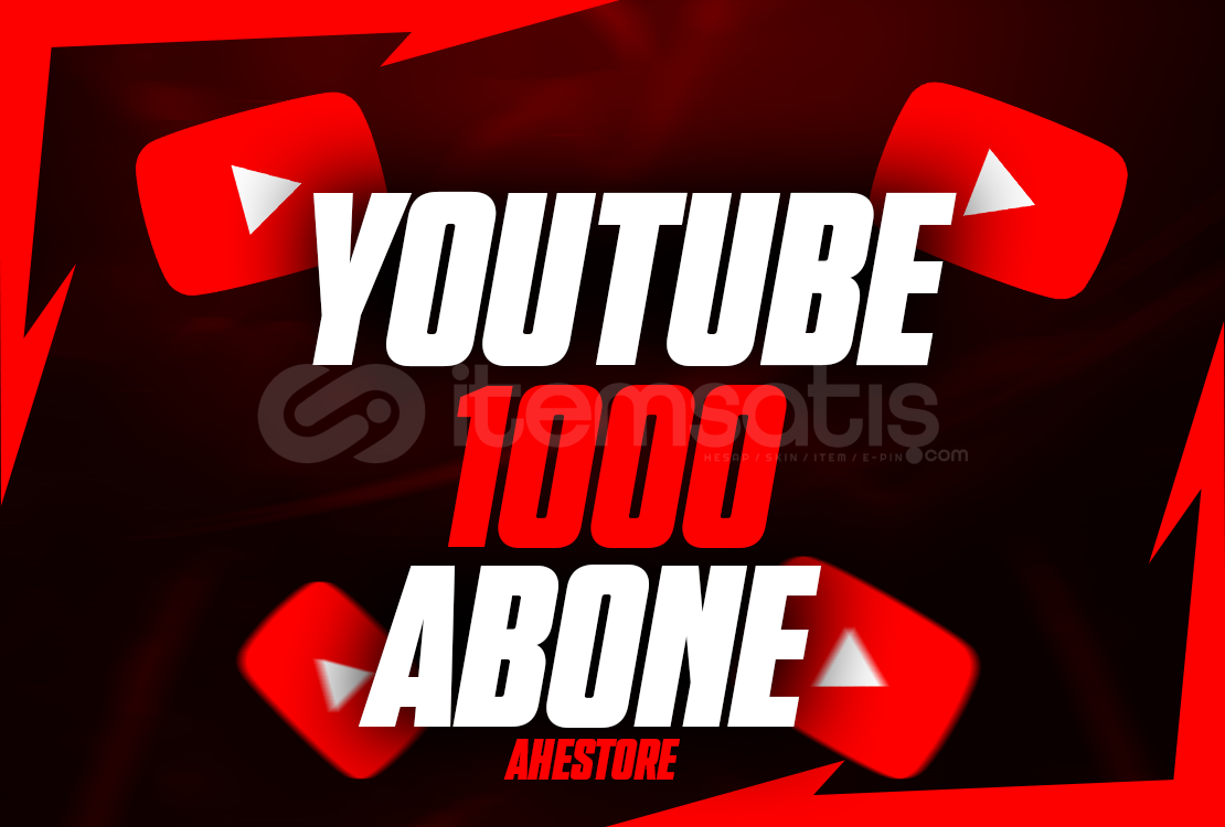 ✨ ORGANİK✨ GERÇEK 1.000 Youtube Abone ✨ ORGANİK✨ GERÇEK 1.000 Youtube Abone