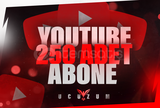 ✨ [ORGANİK]✨GERÇEK 250 Youtube Abone