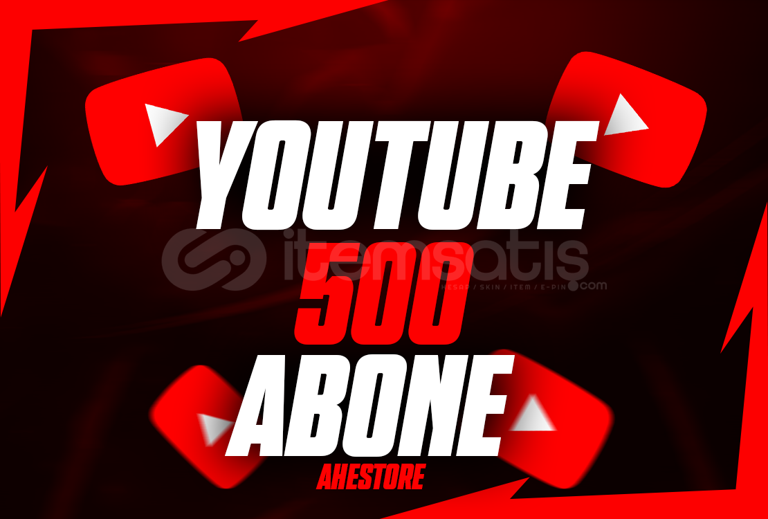 ✨ ORGANİK✨ GERÇEK 500 Youtube Abone ✨ ORGANİK✨ GERÇEK 500 Youtube Abone