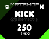 ⭐️ORGANİK⭐️KİCK 250 TAKİPÇİ