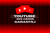 ⭐✅{ORGANİK + ÖMÜR BOYU}⭐250 YOUTUBE ABONE⭐
