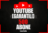 ⭐ORGANİK+ÖMÜR BOYU⭐ 500 GERÇEK YOUTUBE ABONE